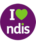 I love the NDIS Logo